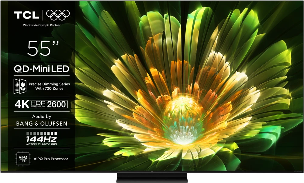 TCL TV Q7C Premium QD-Mini LED televizorius, 139.7 cm | 55Q7C