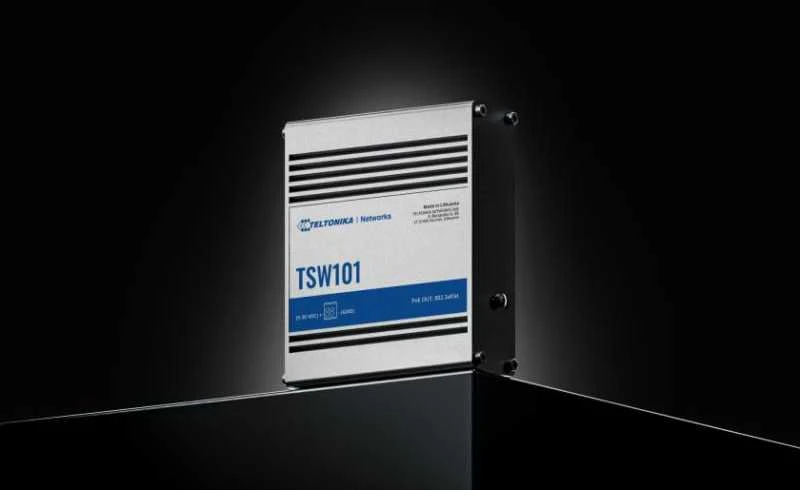 Šakotuvas Teltonika | Automobilinis jungiklis, 5 jungtys | TSW101 | Nevaldomas | Tvirtinamas prie sienos