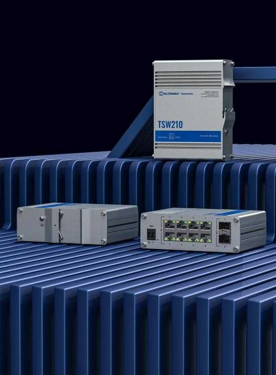 Šakotuvas Teltonika | Jungiklis | TSW210 | Nevaldomas | Tvirtinama prie sienos | Gigabit Ethernet (vario) jungtys kiekis 8 | SFP jungtys kiekis 2 | 24 mėn.