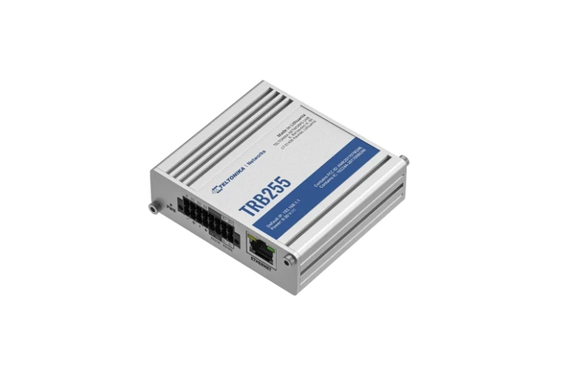 Šakotuvas „Teltonika TRB255 LTE Gateway“: nėra „WiFi“, 3G, Dvi SIM, „Enternet“ prievadas, RS232+RS485, „GPS Teltonika“