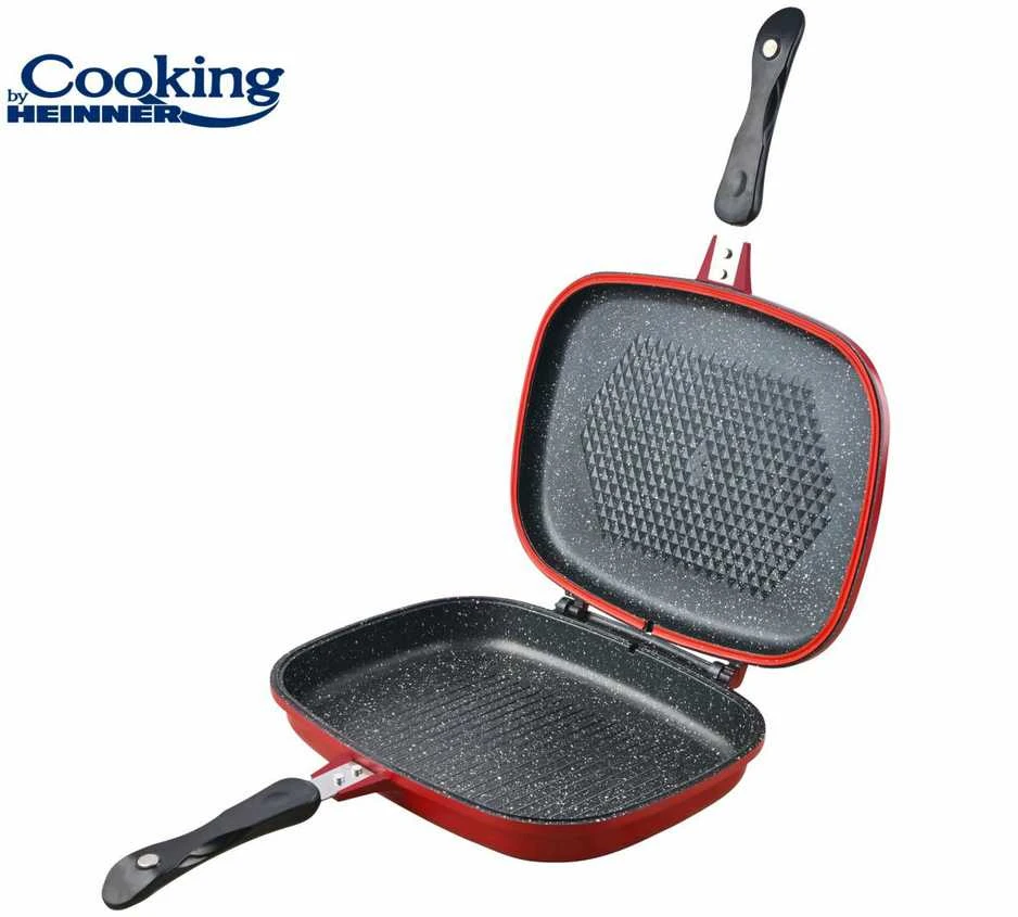 Cooking By Heinner Heinner TIGAIE DUBLA 32x24x7.5 CM,EASY COOK Raudonas (HR-ZCT-32DR)