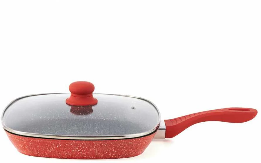 Cooking By Heinner TIGAIE GRILL ALU+CAP 28x4CM,Oranžinis GRAYS, HEINNER GAMINAMA MAISTO PRODUKCIJA