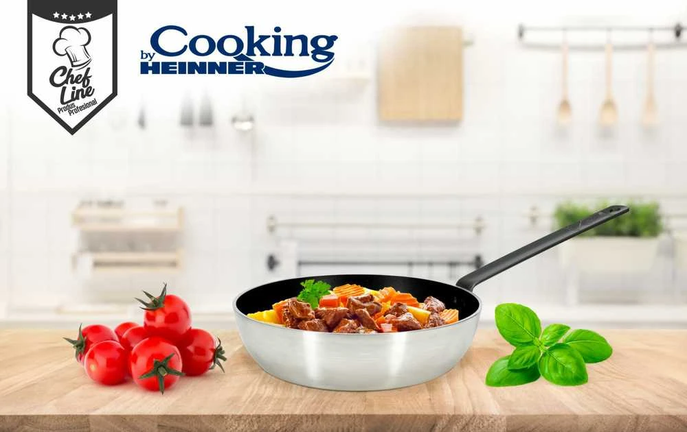 Cooking By Heinner ﻿TIGAIE WOK PROFESIONALA 28*8 CM, ŠEFŲ LINIJA, HEINNER GAMINAMA