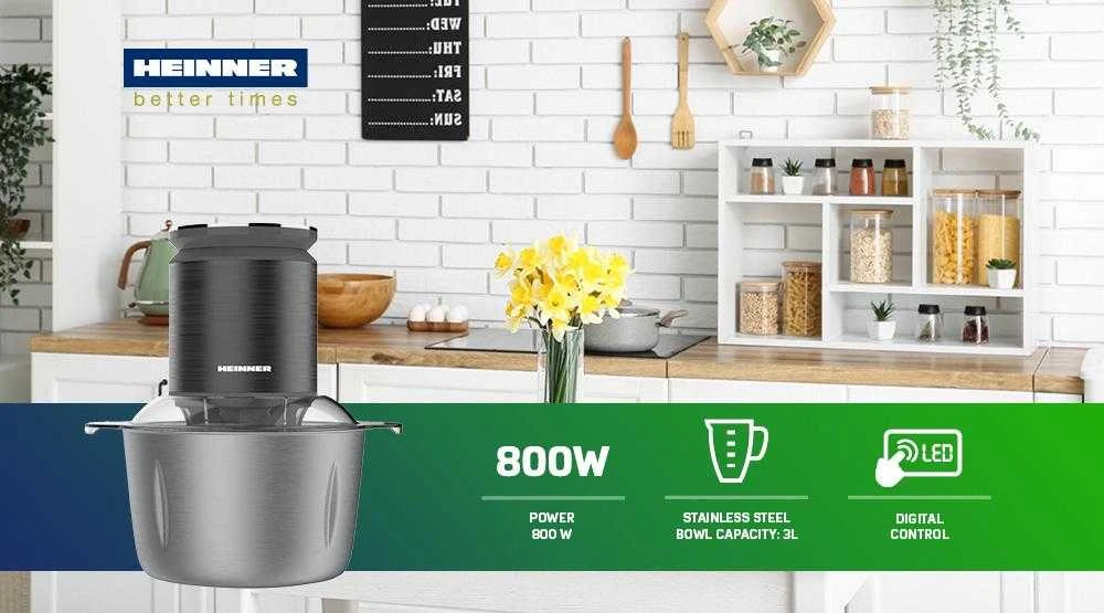 Kavamalė TOCATOR DE LEGUME HEINNER HMC-KD800SS