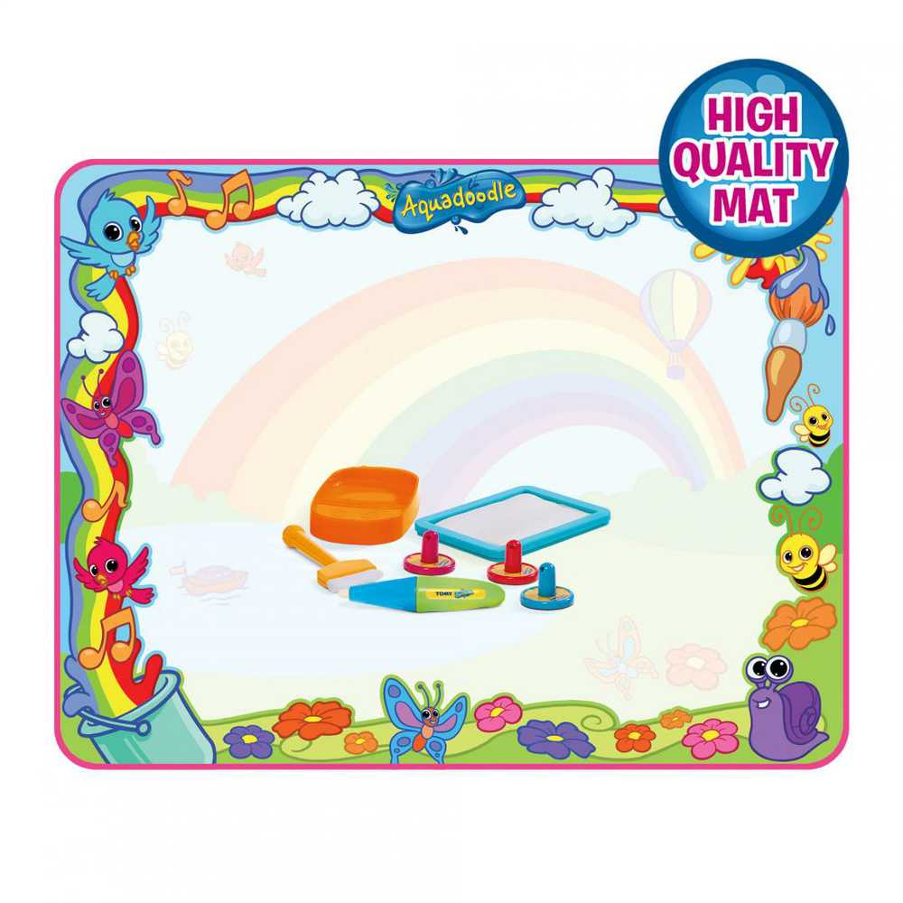 Tomy Aqua Doodle AQUADOODLE piešimo kilimėlis Super Rainbow Deluxe, E72772