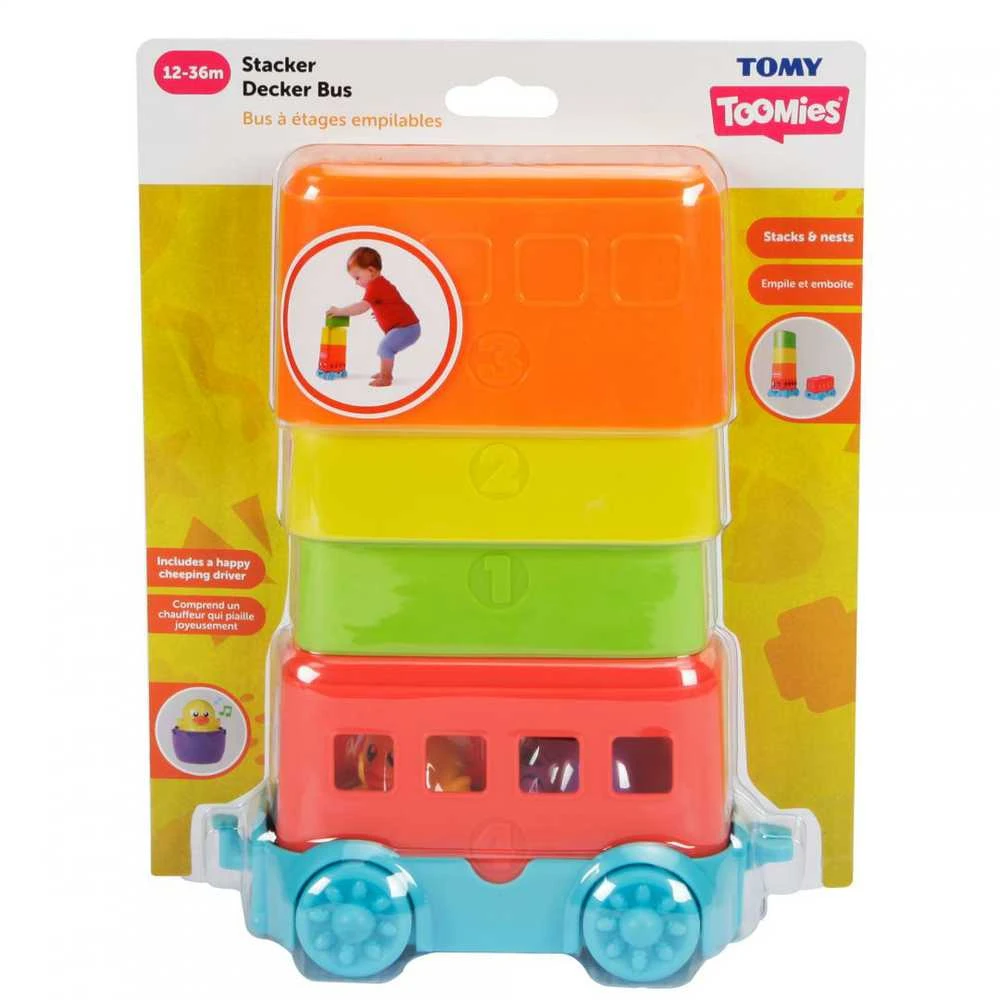 *****TOMY TOOMIES autobus piramidka E73220 /6