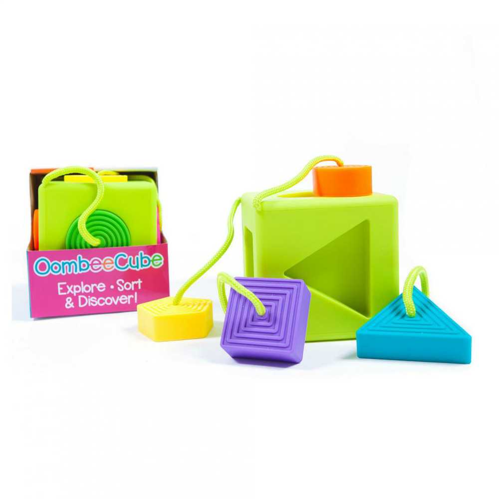 Fat Brain Toys FAT BRAINS atradimų kubas Oombee, FA120-1