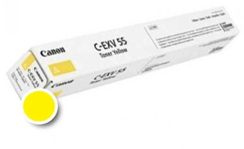 Canon C-EXV 55 (2185C002), geltona kasetė