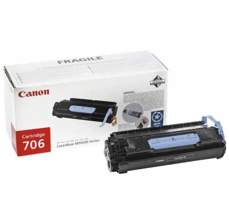 Canon 706 (0264B002) Lazerinė kasetė, Juoda