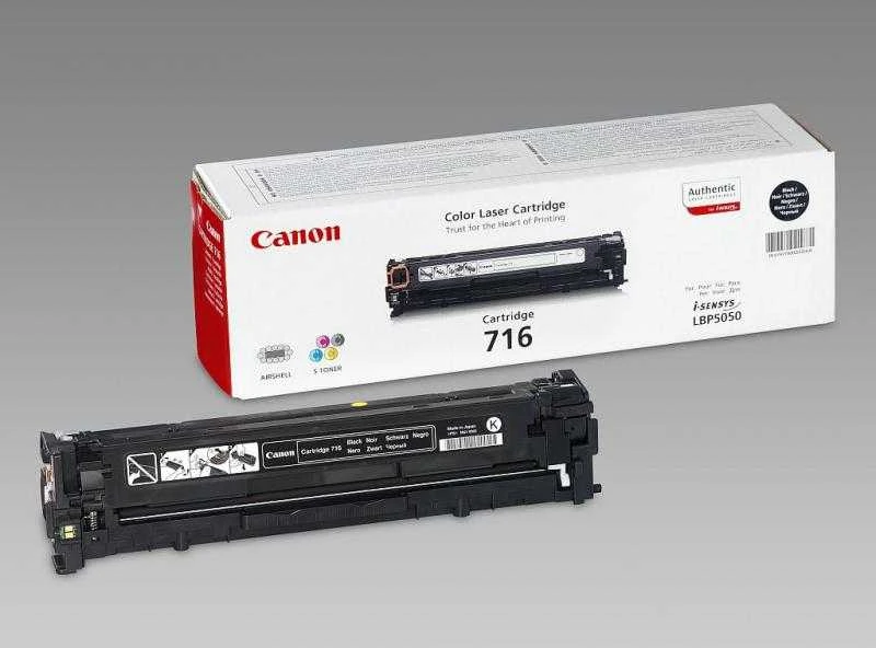 Canon cartridge 716, juodas