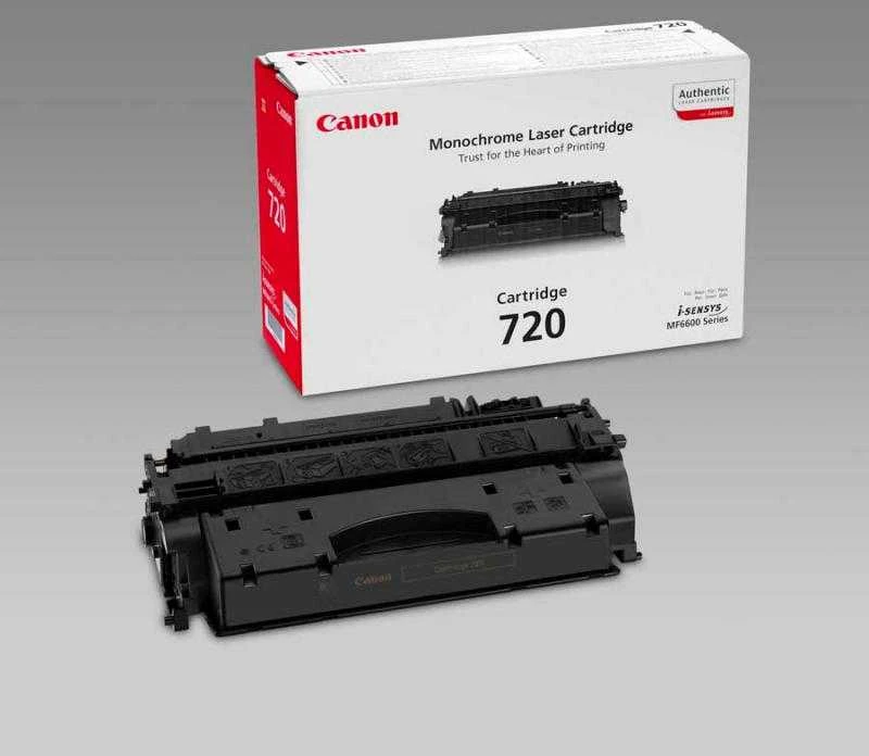 Canon 720 (2617B002) Lazerinė kasetė, Juoda