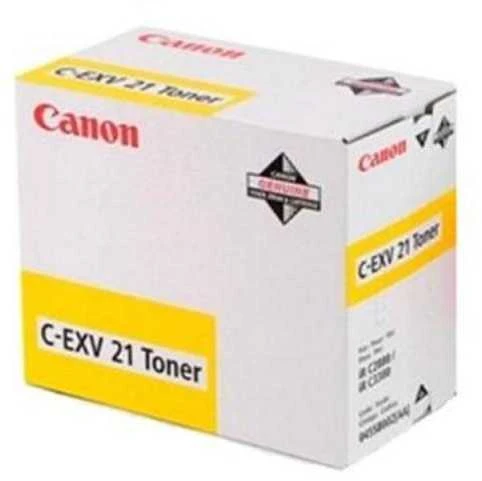 Canon kasetė EXV21Y, geltona