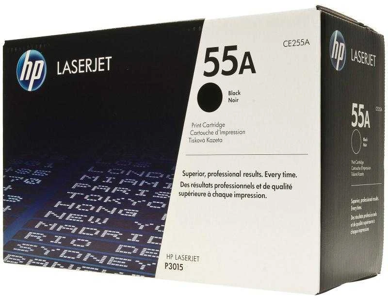 „Hewlett Packard“ (HP) „HP Toneris Juodas 55A“, skirtas P3015 LaserJet (6 000 puslapių)