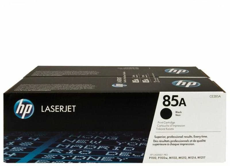 Hewlett Packard (HP) HP Toneris Juodas 85A for LaserJet P1102,P1102w,doublepack (2x1.600 pages)