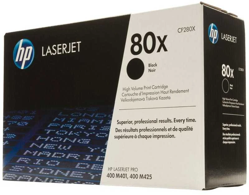 Hewlett Packard (HP) HP CF280X kasetė, juoda, didelės talpos