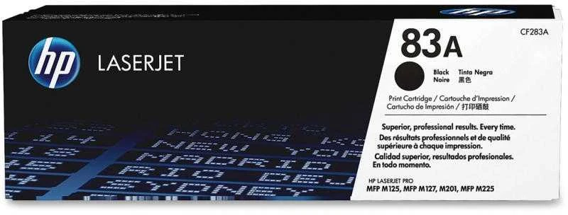 Hewlett Packard (HP) HP 83A Juodas Toneris Cartrige, 1500 pages, for Laserjet Pro M125nw, M127fn, M127fw