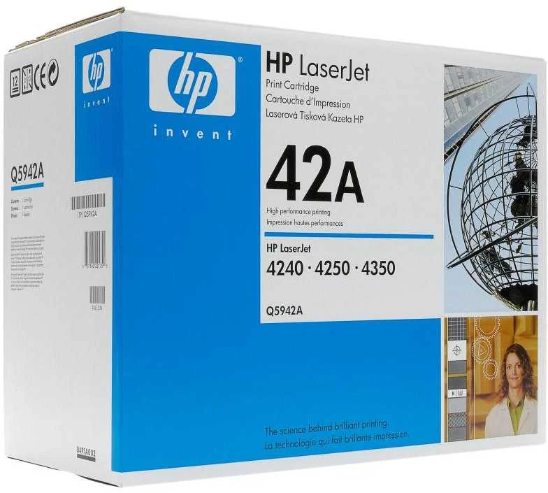 Hewlett Packard (HP) HP Toneris Juodas 42A for LaserJet 4250/4350 (10.000 pages)