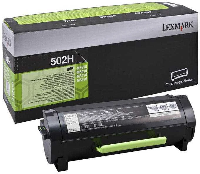 Lexmark 50F2H0E | 502HE didelio našumo korporacinė kasetė (5k) | Kasetė | Juodas
