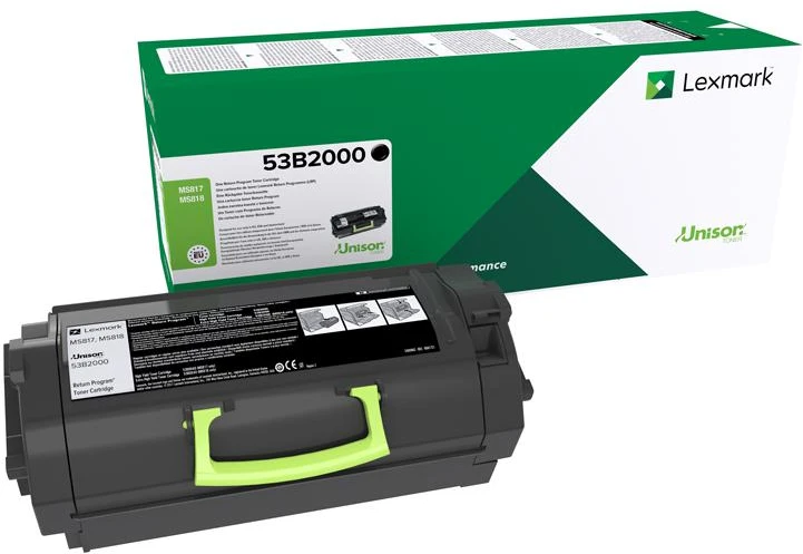 Lexmark 53B2000 tonerio kasetė Originalus Juoda 1 vnt