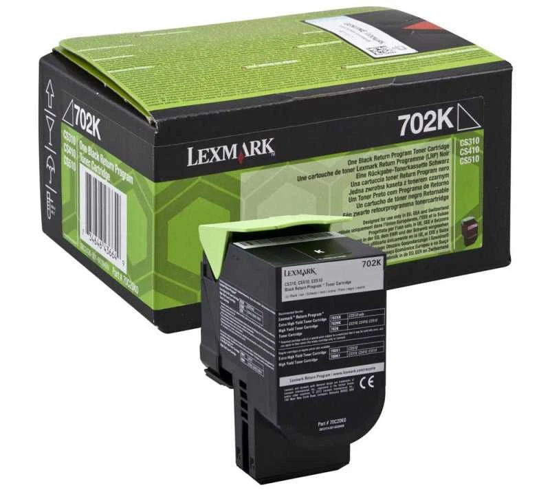 Lexmark 702K R Originalus Juoda 1 vnt