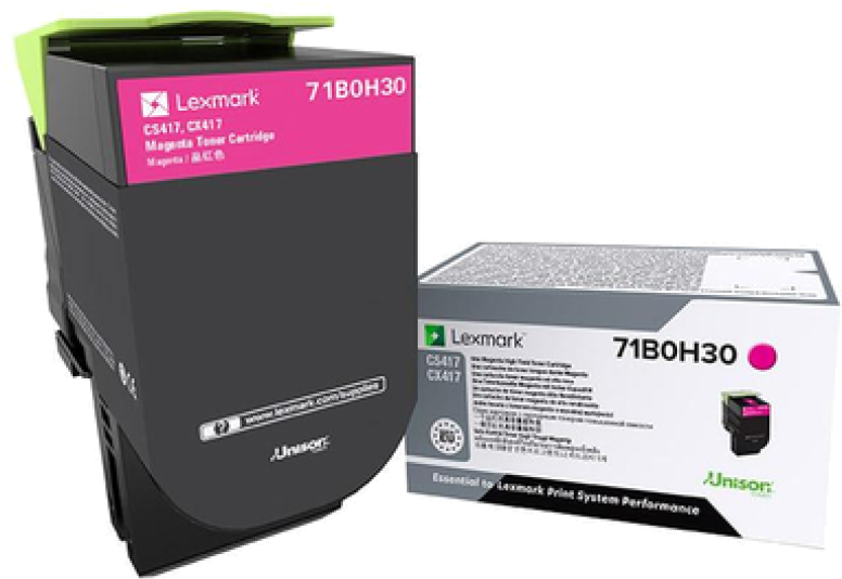 Lexmark Įprastas atviras rausvai raudonas toneris - F. CS/CX4/517 3500 psl.