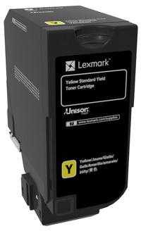 Lexmark standartinės našumo dažų kasetė | Kasetė | Geltona
