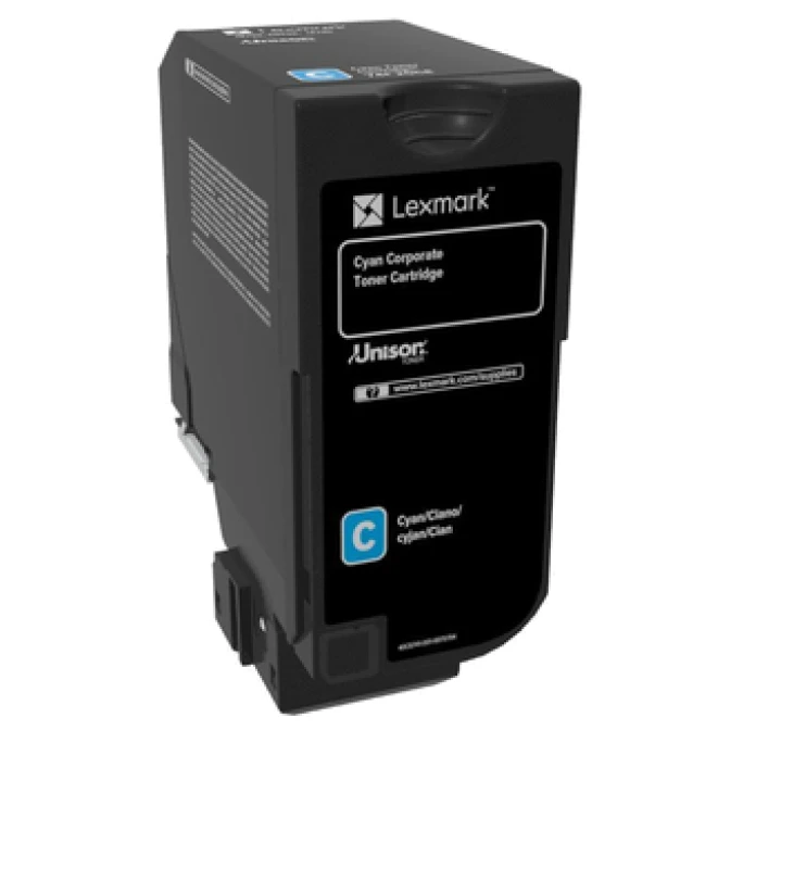Lexmark 74C20CE | Tonerio kasetė | Žydra spalva