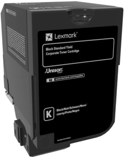 Lexmark 74C2SKE tonerio kasetė Originalus Juoda 1 vnt