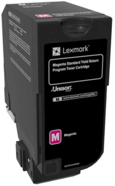 Lexmark 74C2SM0 tonerio kasetė Originalus Rausvai raudona 1 vnt