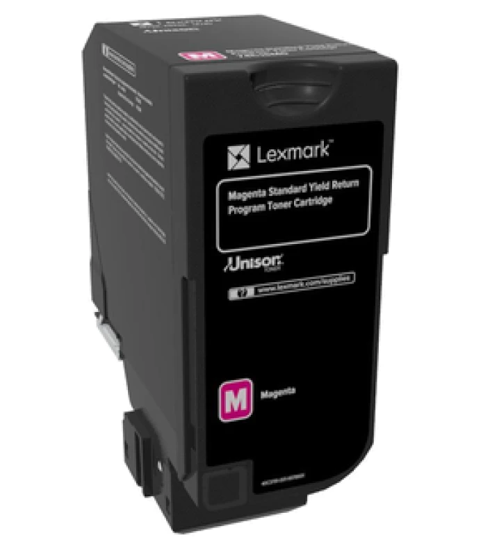 Lexmark 74C2SM0 tonerio kasetė Originalus Rausvai raudona 1 vnt