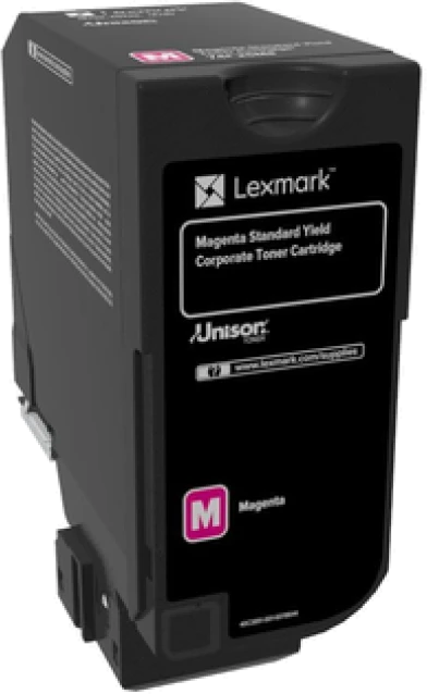 Lexmark Corporate | 74C2SME | lazerinis Toneris Cartridge | Magenta