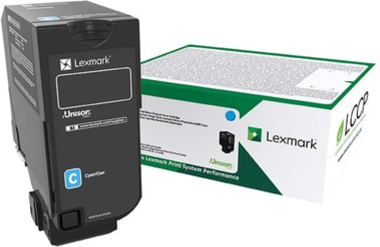 Lexmark grąžinimo programos dažų kasetė | 75B20C0 | Tonerio kasetė | Žydra spalva