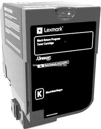 Lexmark 75B20K0 | Cartridge | Juodas