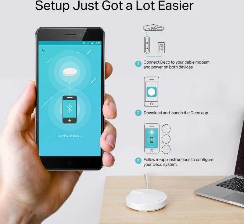 Maršrutizatorius TP-Link Deco M5 (3-Pack)