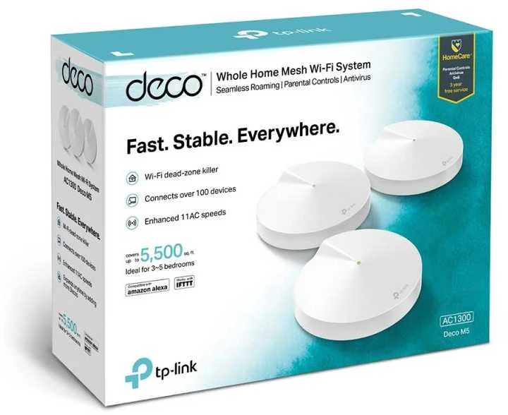 Maršrutizatorius TP-Link Deco M5 (3-Pack)