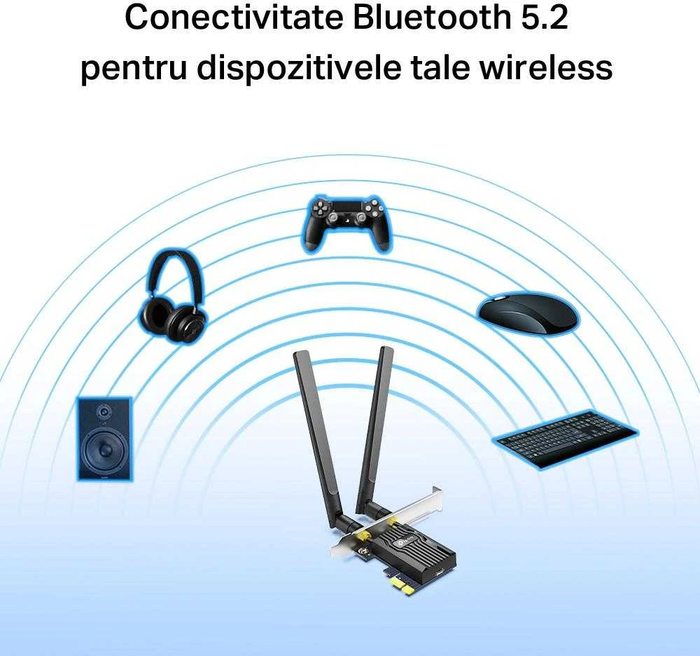TP-Link ARCHER TX55E tinklo plokštė WLAN / Bluetooth 2402 Mb/s