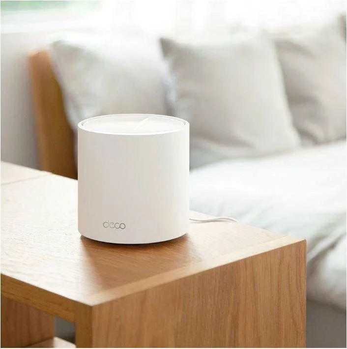 Maršrutizatorius TP-LINK | Visų namų tinklelio „Wi-Fi 6“ sistema | „Deco X50“ (2 vnt. pakuotė) | 802.11ax | 574+2402 Mb/s | Ethernet LAN (RJ-45) jungtys 3 | Tinklo palaikymas: Taip | MU-MiMO: Taip | Ne, mobilusis plačiajuostis ryšys: | Antenos tipas: Vidinė