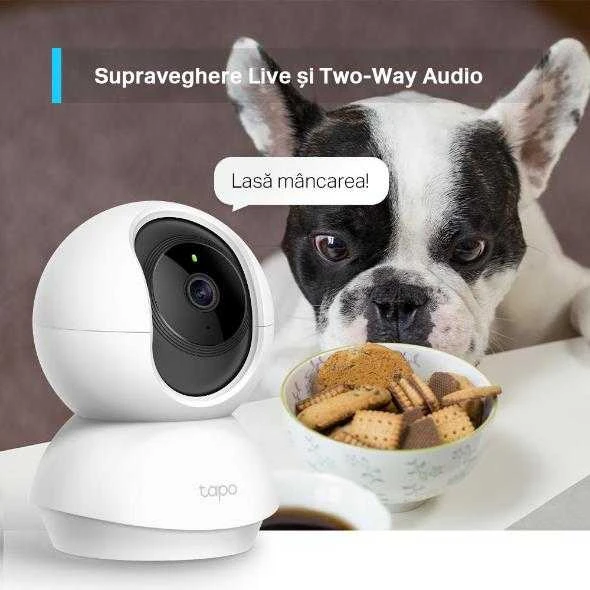 TP-LINK | Pakreipiama/sukama namų apsaugos Wi-Fi kamera | TC71 | PTZ | 3 MP | 4 mm/F2.4 | Micro SD, maks. 512 GB
