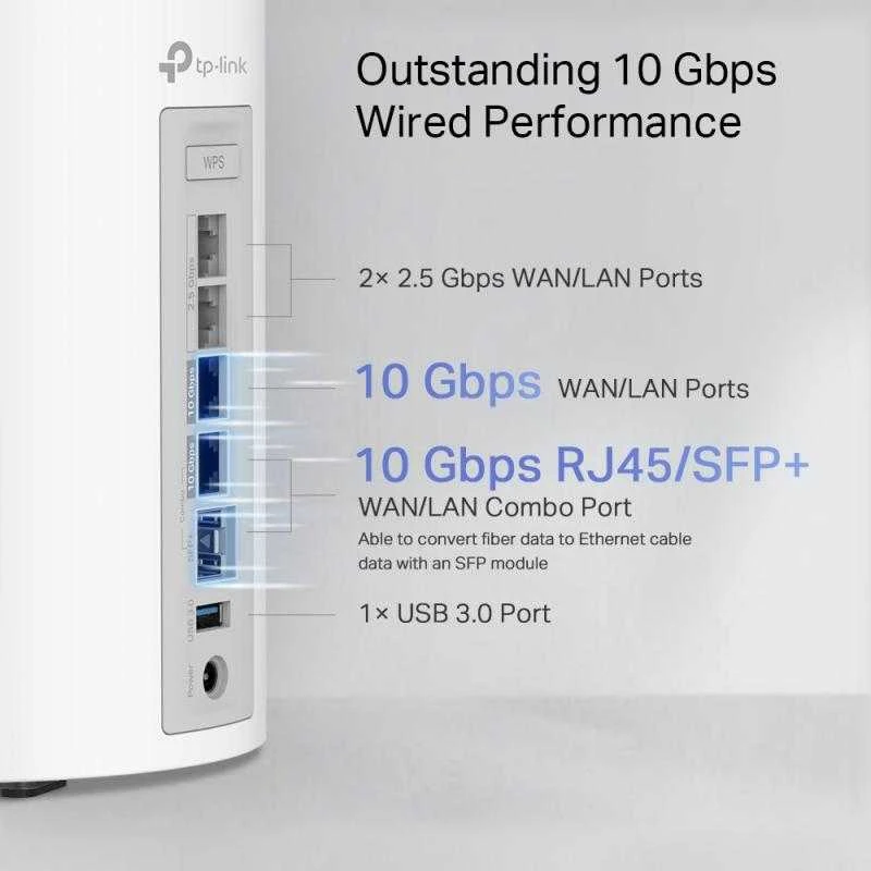 Maršrutizatorius TP-Link Deco BE85 (2 vnt. pakuotė)