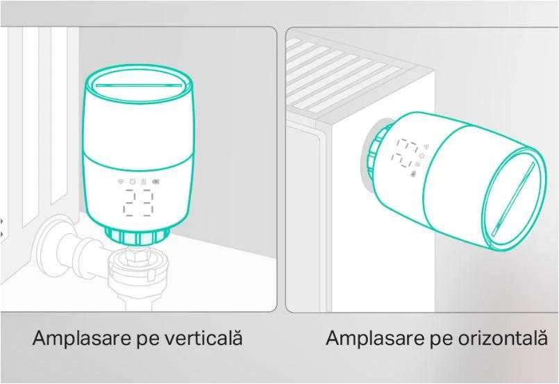 TP-Link Kasa Smart Ke100 radiatoriaus termostatas