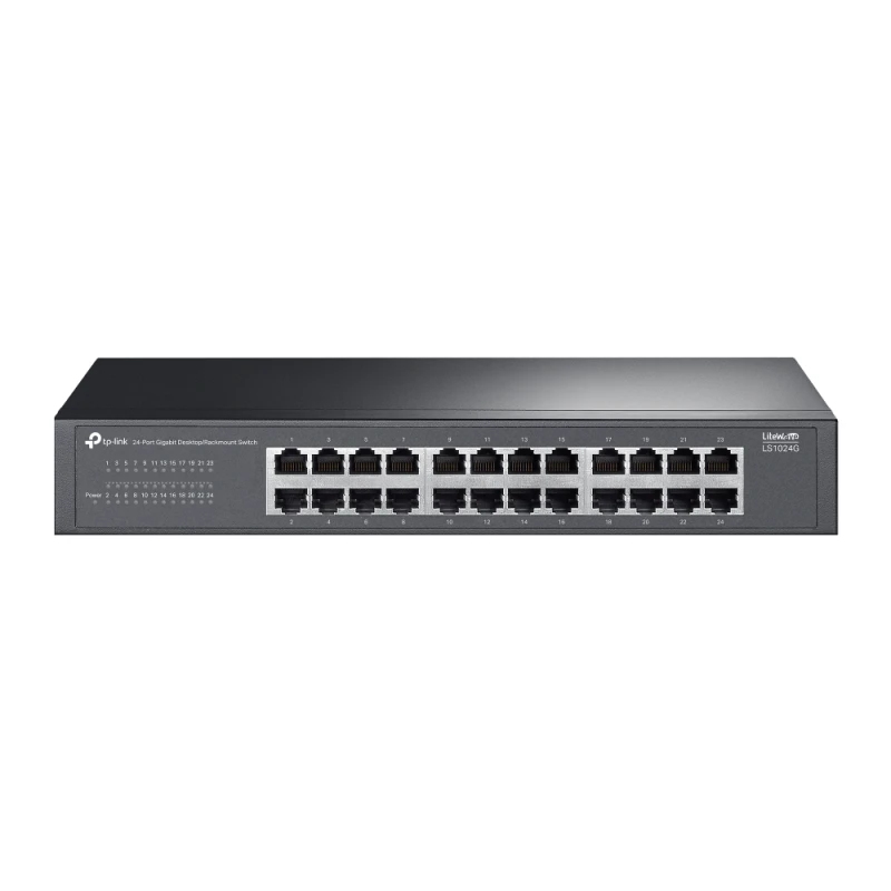 Šakotuvas TP-Link LiteWave komutatorius LS1024G (24xGbE, be ventiliatoriaus)