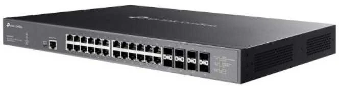 Šakotuvas TP-Link OMADA komutatorius SX3832MPP (24x10GbE, 8xSFP+, 24xPoE++, 770W, 1xkonsolė, 1xUSB-C)