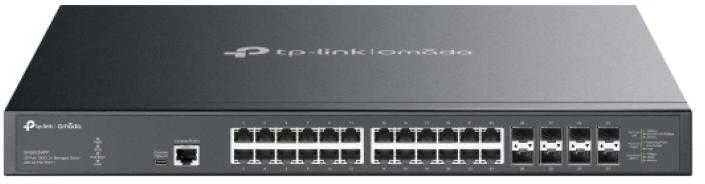 Šakotuvas TP-Link OMADA komutatorius SX3832MPP (24x10GbE, 8xSFP+, 24xPoE++, 770W, 1xkonsolė, 1xUSB-C)