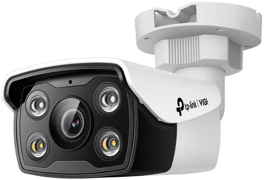 TP-LINK | Visų spalvų tinklo kamera | VIGI C350(2,8mm) | 36 mėn. | Kulka | 5 MP | 4mm/F1.6 | Maitinimas per Ethernet (PoE) | IP67 | H.265/H.264 | MicroSD kortelė, iki 256 GB