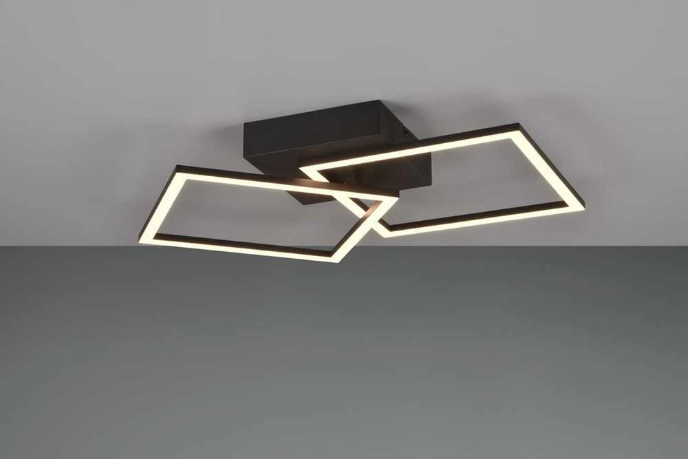 REALITY DELIGHT Trio RL Trail lubinis šviestuvas R64492132 lubinis šviestuvas 1x20W LED 3000K 2250lm juodas