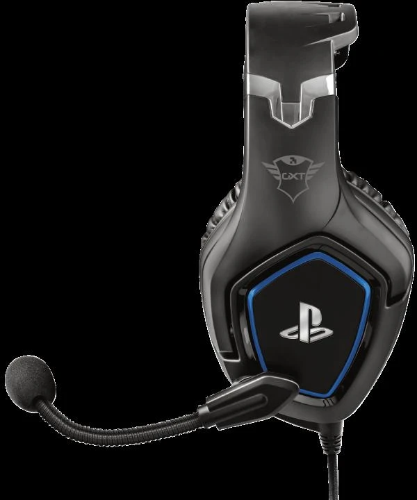Žaidimų ausinės Trust GXT 488 Forze PS4 Gaming Headset PlayStation official licensed product, Juodos, 23530