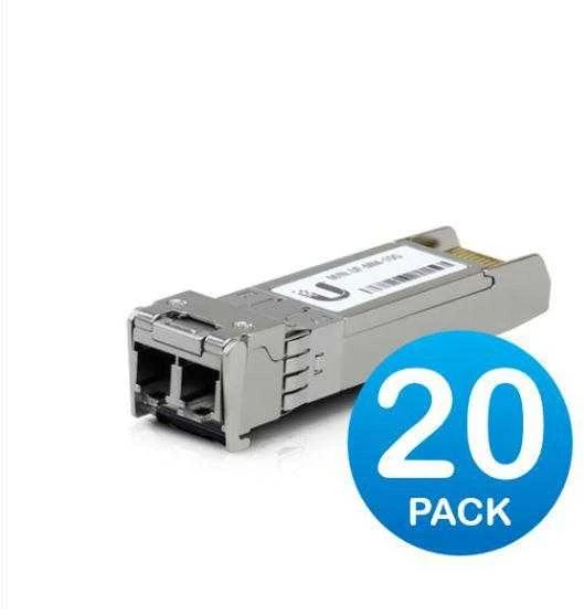 Maršrutizatorius Ubiquiti 10 Gbps daugiamodis optinis modulis, 20 vnt. SFP+ jungtis