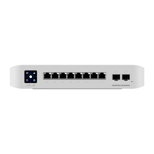 Šakotuvas Ubiquiti | Komutatorius | USW-Ultra | Valdomas L2 | Montuojamas į lentyną | Gigabito Ethernet (varinis) jungčių kiekis: 8 | PoE/PoE+ jungčių kiekis: 7