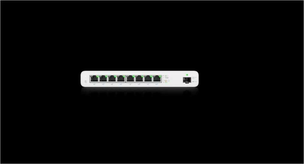 Maršrutizatorius Ubiquiti UBIQUITY jungiklis MicroPoP 8x RJ45 1000Mb/s 1x SFP 110W
