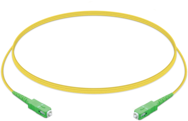 Ubiquiti UF-SM-PATCH-APC-APC fibre optic cable 1.2 m SC G.657.A1 Geltona